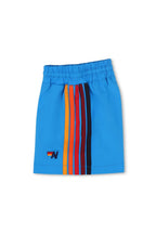 Retro AVIATOR NATION KIDS FLEX BOARD SHORTS - NEON BLUE
