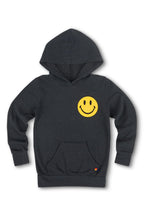 Retro KIDS SMILEY 2 PULLOVER HOODIE - CHARCOAL
