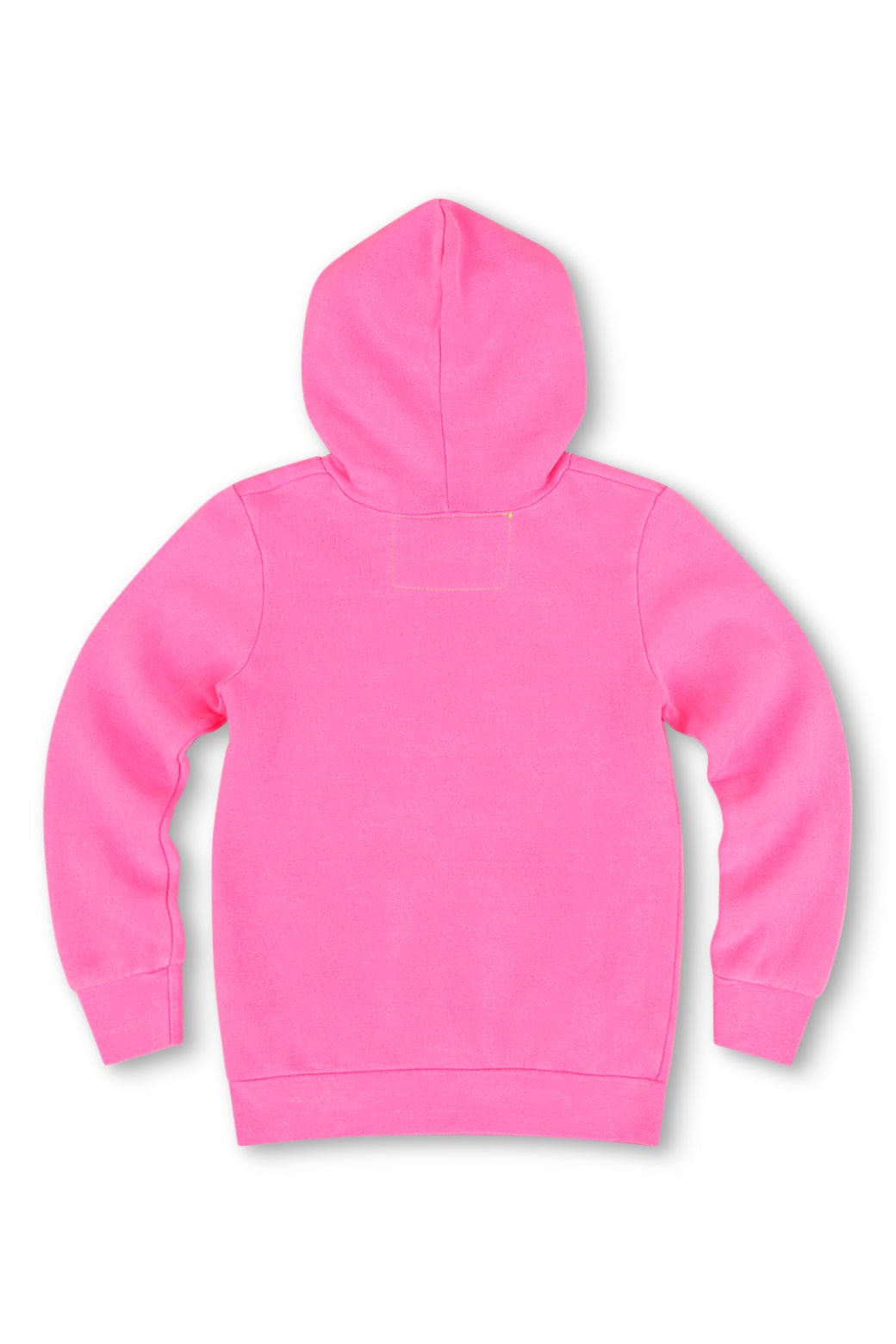 Retro KIDS SMILEY 2 PULLOVER HOODIE - NEON PINK