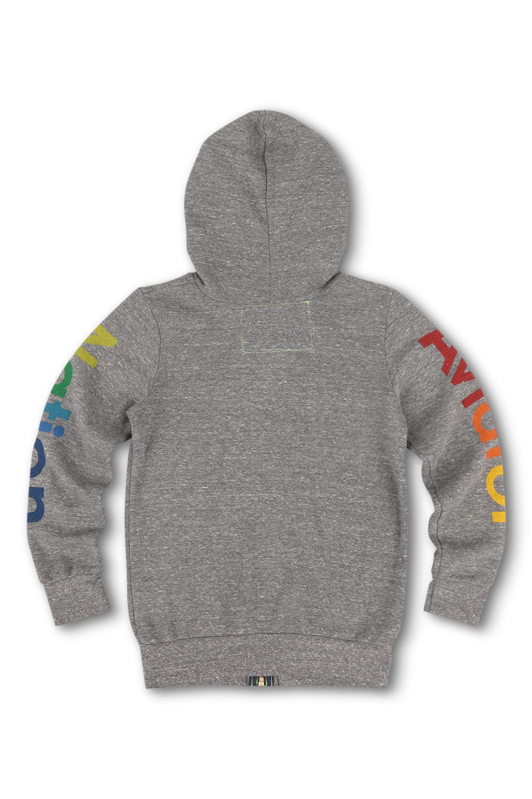 Retro KIDS AVIATOR NATION VENICE ZIP HOODIE - HEATHER GREY
