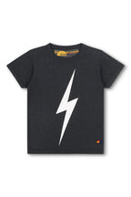 Retro KIDS BOLT TEE - CHARCOAL