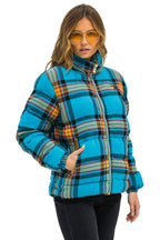 Retro UNISEX PLAID TRAVELER JACKET - JACKSON PLAID