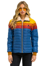 Retro UNISEX TRAVELER LIGHTWEIGHT JACKET - SEA RED