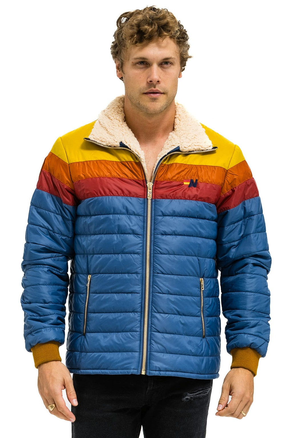 Retro UNISEX TRAVELER LIGHTWEIGHT JACKET - SEA RED