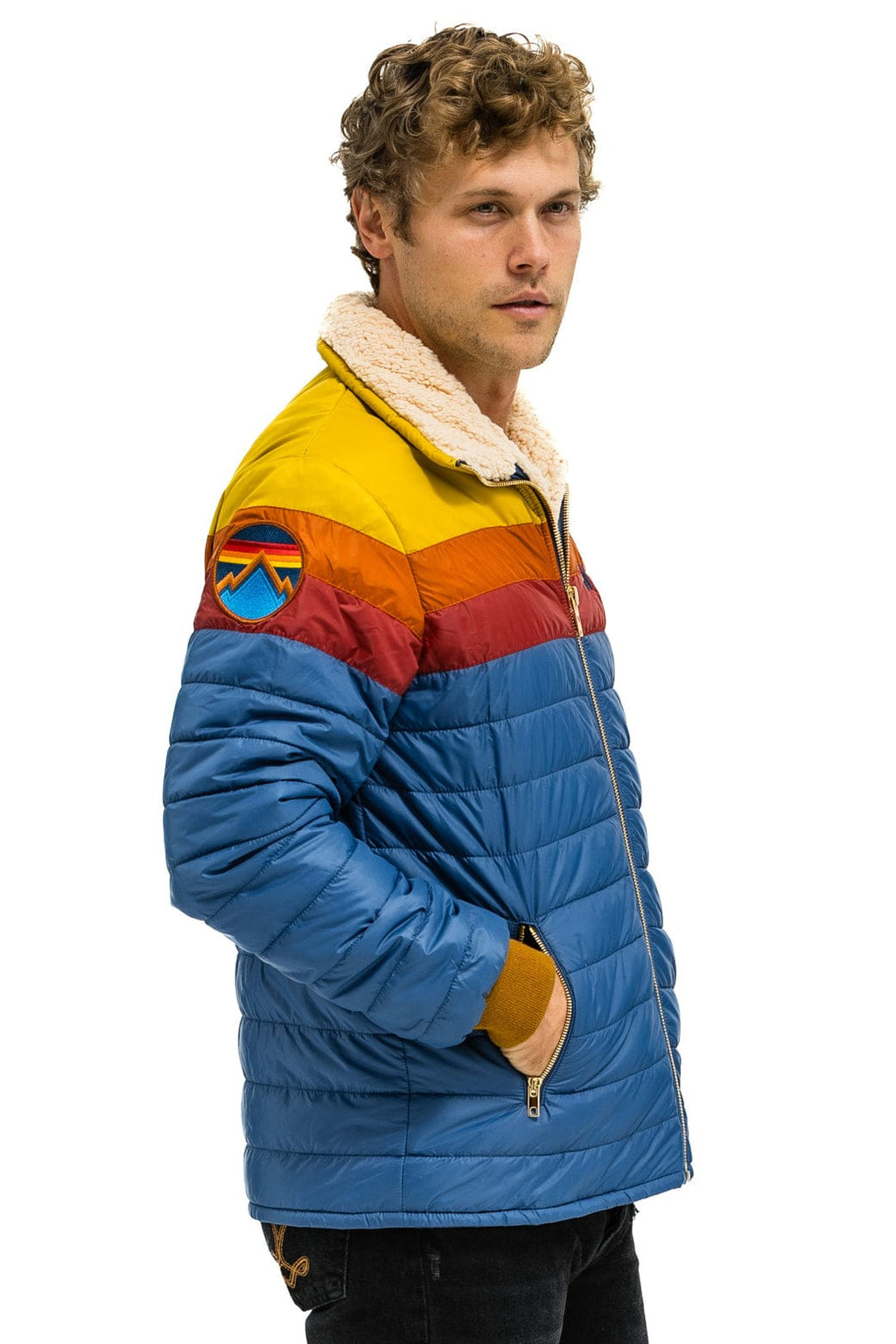 Retro UNISEX TRAVELER LIGHTWEIGHT JACKET - SEA RED