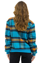 Retro PLAID UNISEX VARSITY JACKET - JACKSON PLAID