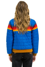 Retro 5 STRIPE JACKET - SNORKEL BLUE