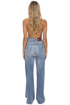 Retro HI RISE WIDE LEG BOLT GYPSY WOMENS JEAN - VINTAGE