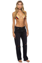 Retro MID RISE RELAXED SURFER JEAN - VINTAGE BLACK