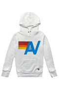 Retro KIDS LOGO PULLOVER HOODIE - WHITE