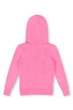 Retro KIDS LOGO PULLOVER HOODIE - NEON PINK