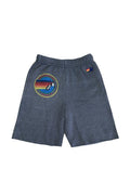 Retro AVIATOR NATION AUSTIN KIDS SWEATSHORTS - VINTAGE CHARCOAL