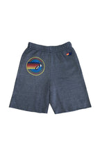 Retro AVIATOR NATION AUSTIN KIDS SWEATSHORTS - VINTAGE CHARCOAL