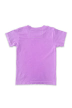 Retro KIDS SMILEY 2 TEE - NEON PURPLE