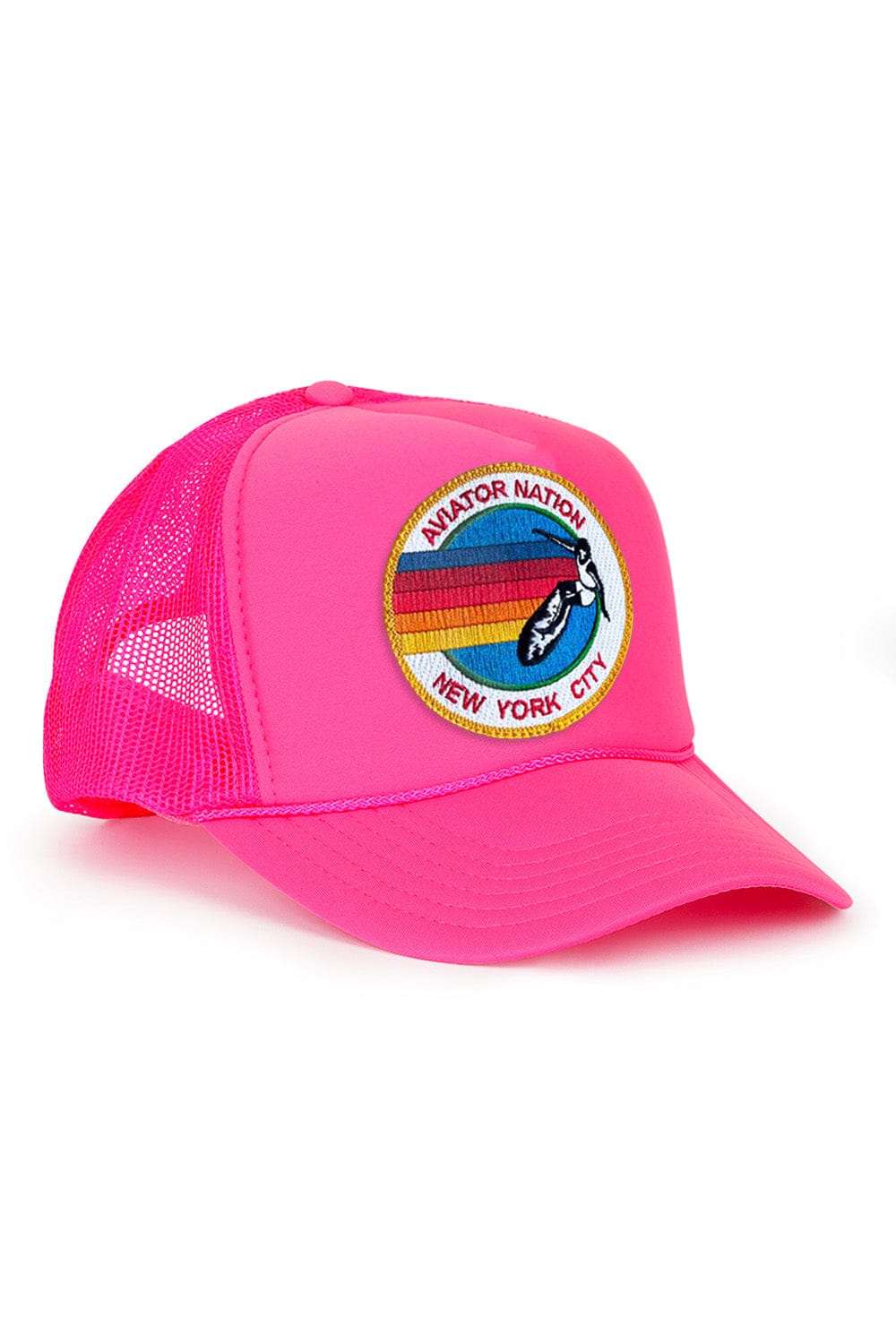 Retro KIDS SIGNATURE NEW YORK CITY VINTAGE FOAM TRUCKER HAT