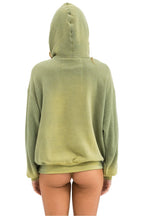 Retro VINTAGE LOGO RELAXED PULLOVER HOODIE - FADED ARMY