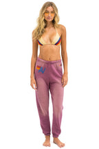 Retro VINTAGE LOGO SWEATPANTS - FADED BERRY