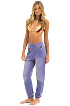 Retro VINTAGE LOGO SWEATPANTS - FADED GRAPE