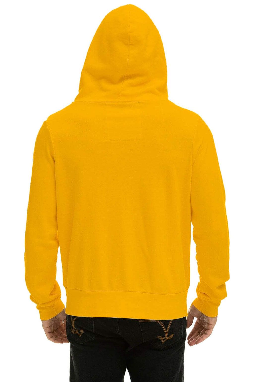 Retro DISCO ZIP HOODIE - VINTAGE GOLD