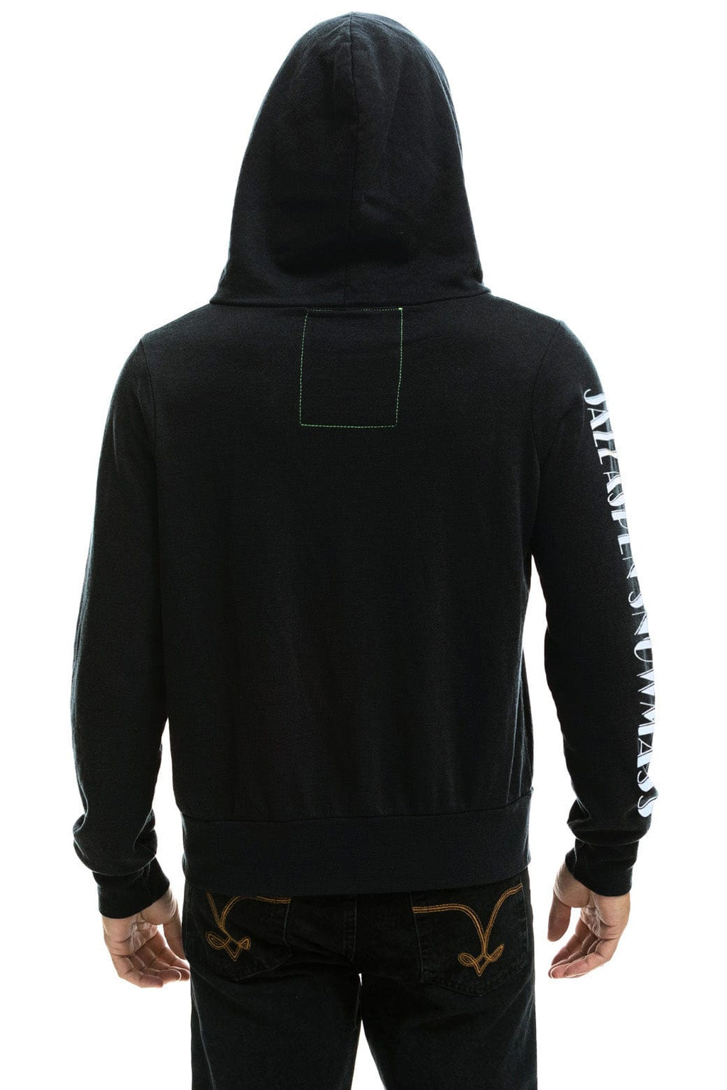 Retro JAZZ ASPEN SNOWMASS 2025 ZIP HOODIE - BLACK