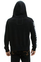 Retro JAZZ ASPEN SNOWMASS 2025 ZIP HOODIE - BLACK