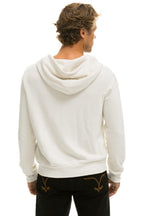 Retro MALIBU CHILI COOK-OFF 2026 ZIP HOODIE - VINTAGE WHITE