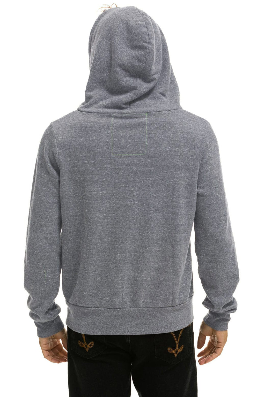 Retro OUTSIDE LANDS 2026 ZIP HOODIE - HEATHER GREY