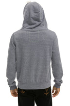 Retro OUTSIDE LANDS 2026 ZIP HOODIE - HEATHER GREY