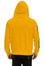 Retro AVIATOR NATION VENICE HOODIE - GOLD