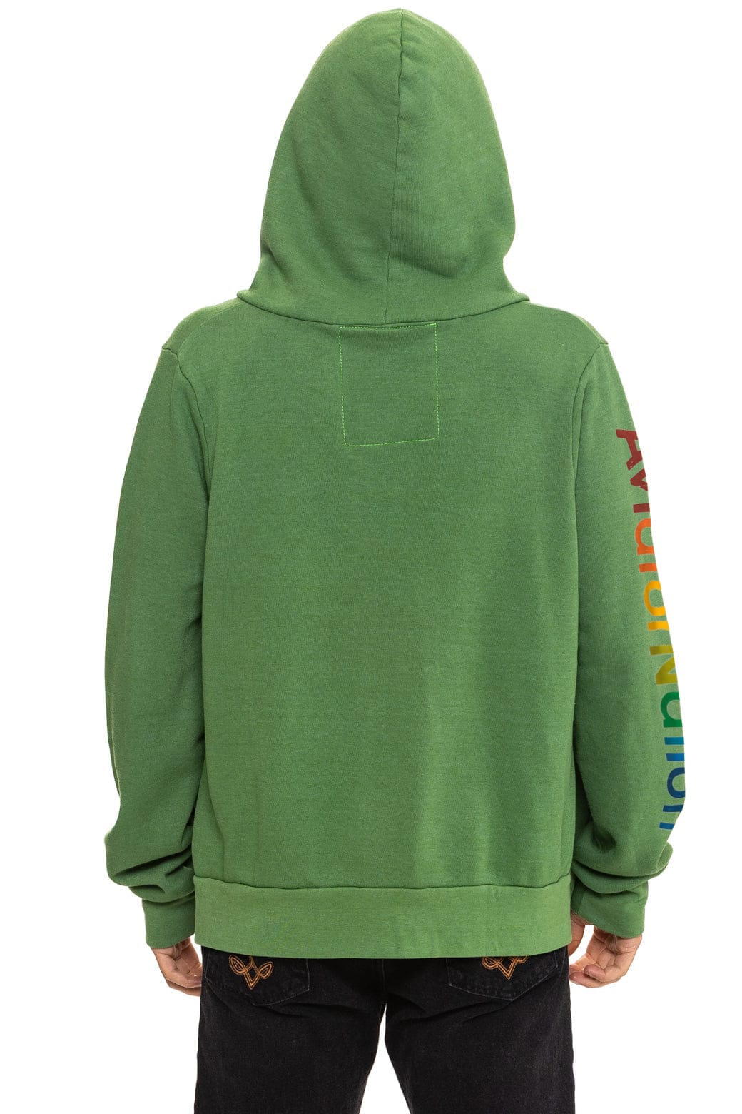Retro AVIATOR NATION VENICE ZIP HOODIE - PALM