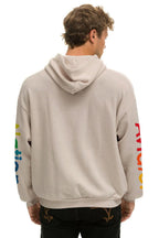 Retro AVIATOR NATION VAIL RELAXED PULLOVER HOODIE - SAND