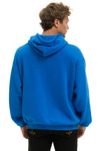 Retro BOLT STITCH RELAXED PULLOVER HOODIE - OCEAN WHITE