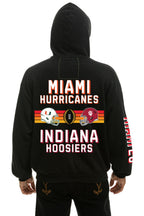 Retro CFP NATIONAL CHAMPIONSHIP 2026 MATCHUP PULLOVER HOODIE - BLACK