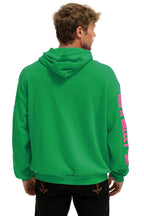 Retro LA ONDA 2025 RELAXED PULLOVER HOODIE - KELLY GREEN