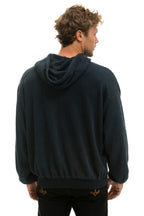 Retro BUCKEYE FEST 2025 RELAXED PULLOVER HOODIE - CHARCOAL