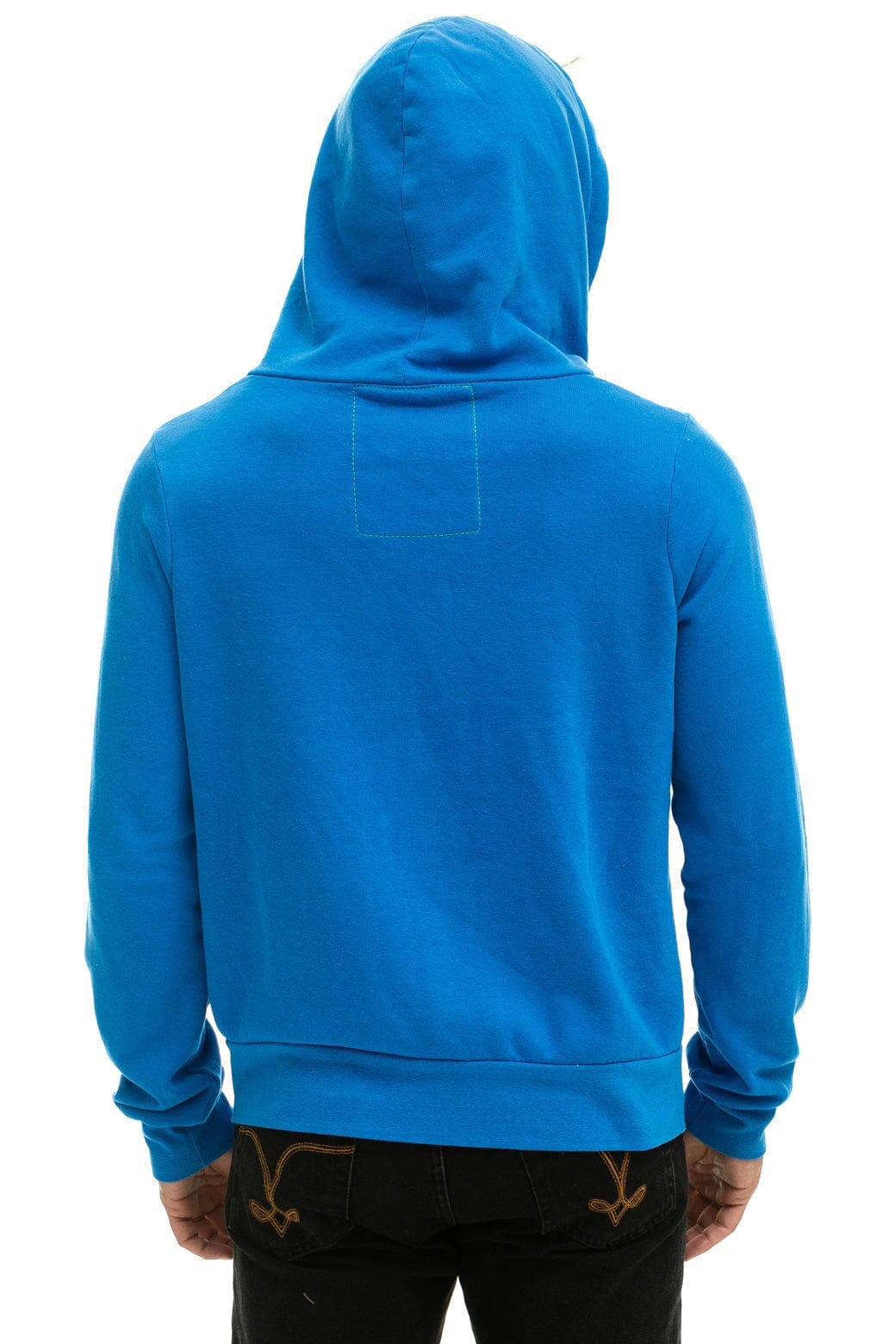 Retro 5 STRIPE HOODIE - OCEAN