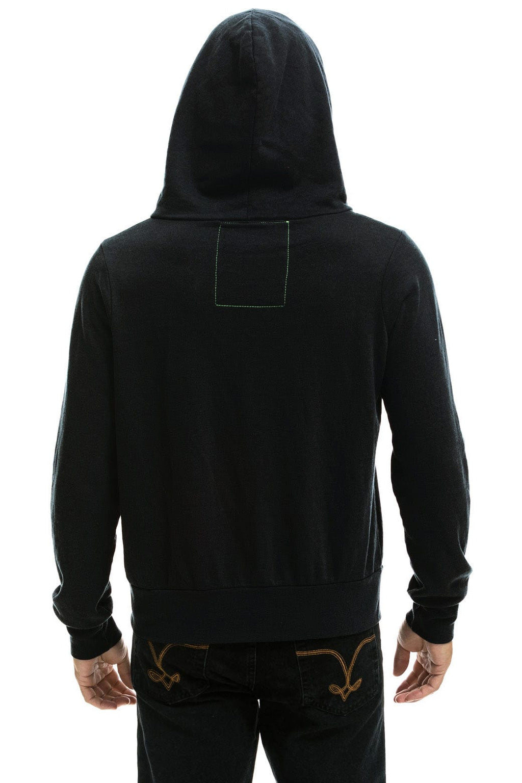 Retro ZAC BROWN BAND 2025 ZIP HOODIE - BLACK