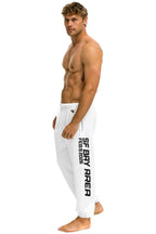 Retro SUPER BOWL 2026 UNISEX SWEATPANTS - WHITE