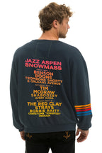 Retro JAZZ ASPEN SNOWMASS 2026 CREW SWEATSHIRT RELAXED - CHARCOAL