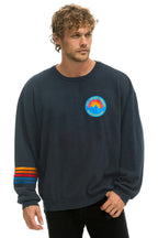 Retro JAZZ ASPEN SNOWMASS 2026 CREW SWEATSHIRT RELAXED - CHARCOAL