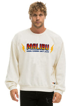 Retro MALIBU CHILI COOK-OFF 2026 RELAXED CREW SWEATSHIRT - VINTAGE WHITE