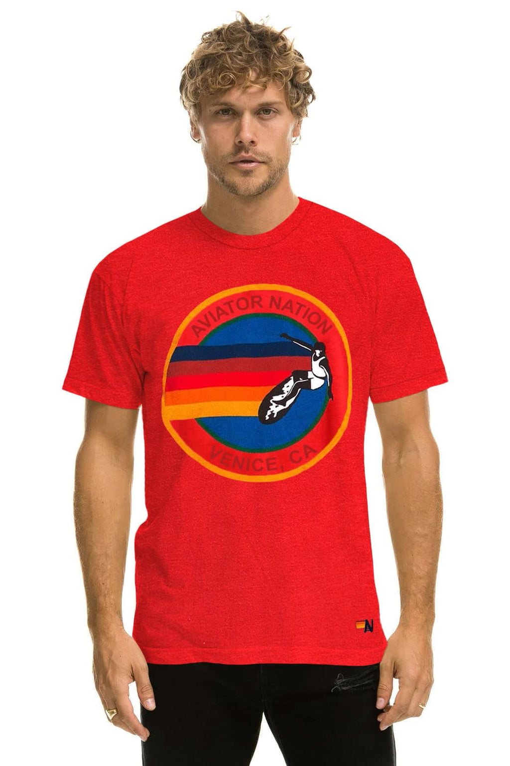 Retro SIGNATURE VENICE TEE - RED