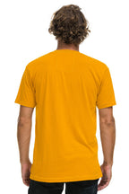 Retro ASU SUN DEVILS CREW TEE SHIRT - GOLD