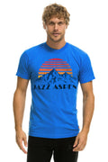 Retro JAZZ ASPEN SNOWMASS 2025 CREW TEE SHIRT - ADVENTURE BLUE