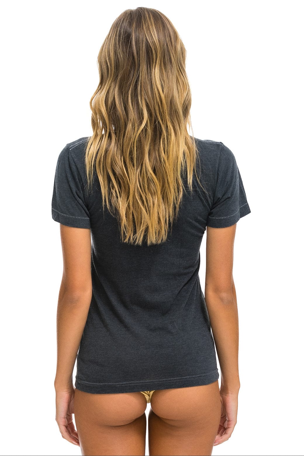 Retro MALIBU CHILI COOK-OFF 2024 CREW TEE SHIRT - CHARCOAL