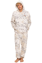 Retro BANDANA QUILTED SWEATPANTS - VINTAGE WHITE