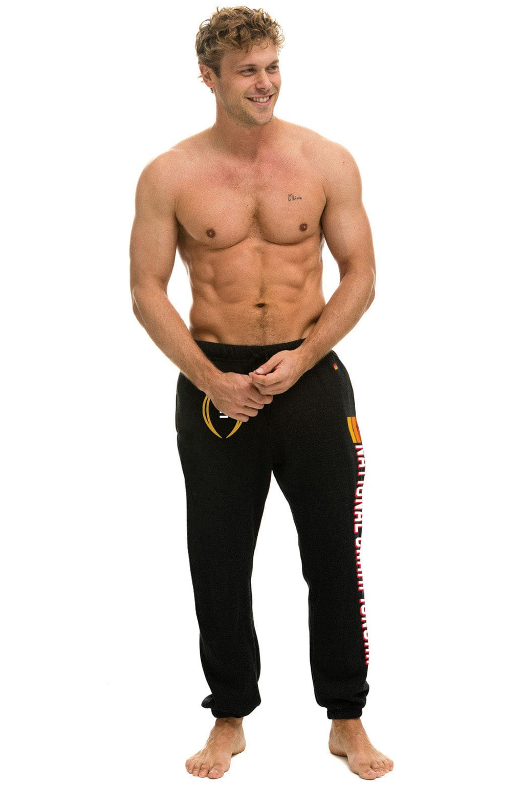 Retro CFP NATIONAL CHAMPIONSHIP 2026 UNISEX SWEATPANTS - BLACK