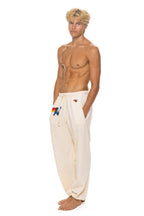 Retro LOGO SWEATPANTS - VINTAGE WHITE