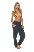 Retro 5 STRIPE SWEATPANTS - CHARCOAL BLUE