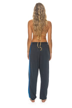 Retro 5 STRIPE SWEATPANTS - CHARCOAL BLUE